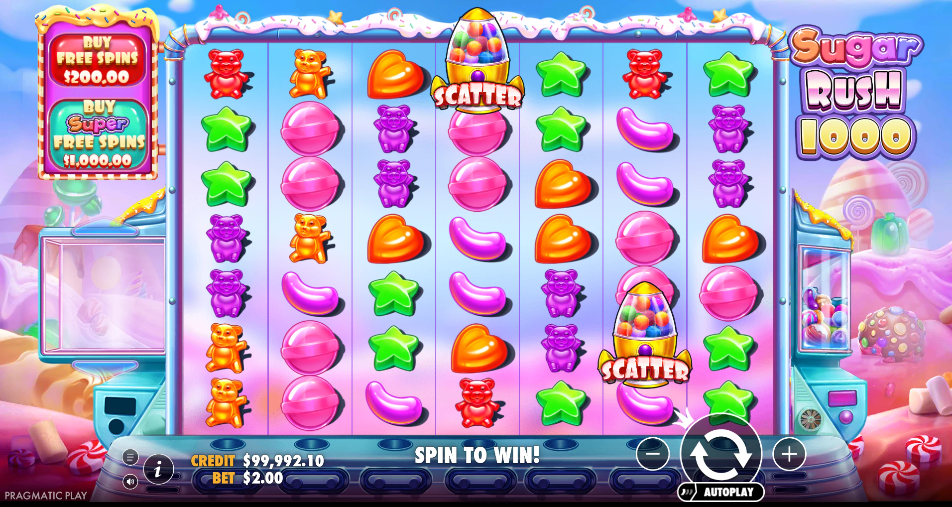 Sugar Rush 1000