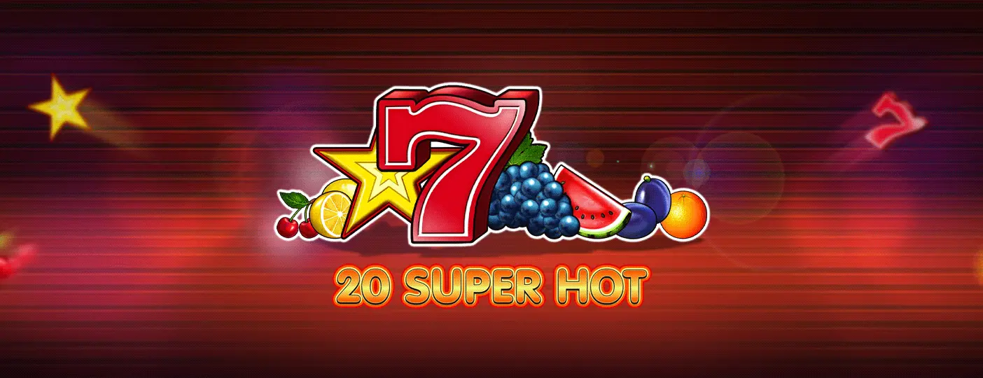 Capa oficial do jogo 20 Super Hot da Amusnet