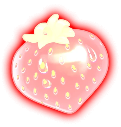 Símbolo de morango da Rainbow Feature