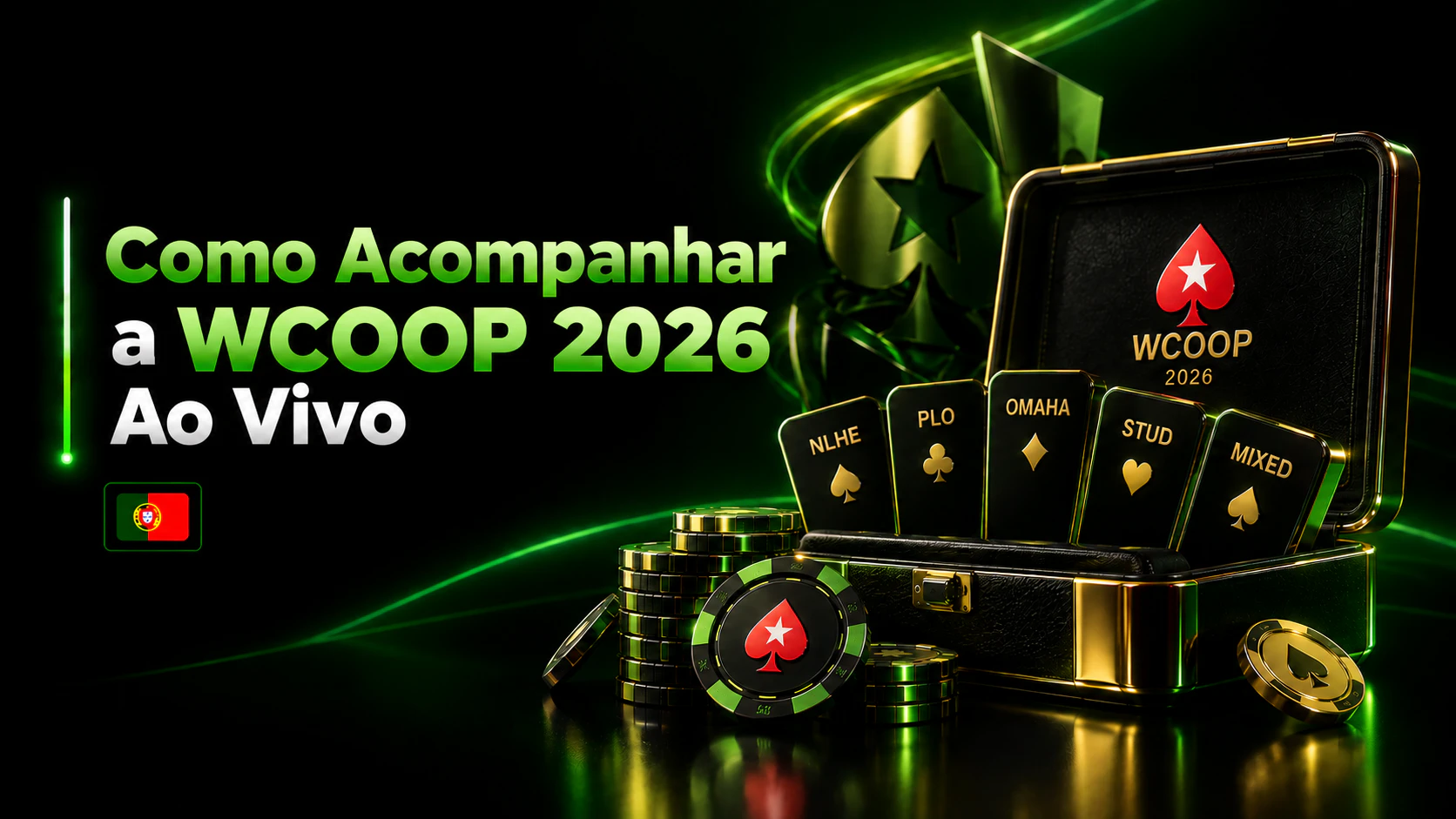 Como Acompanhar a WCOOP 2026 Ao Vivo
