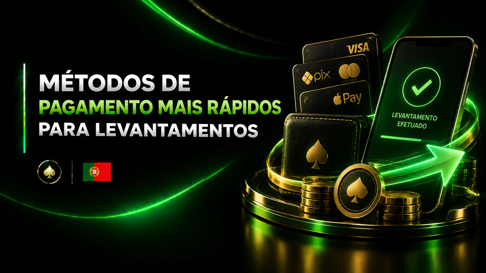 Métodos de Pagamento Mais Rápidos para Levantamentos
