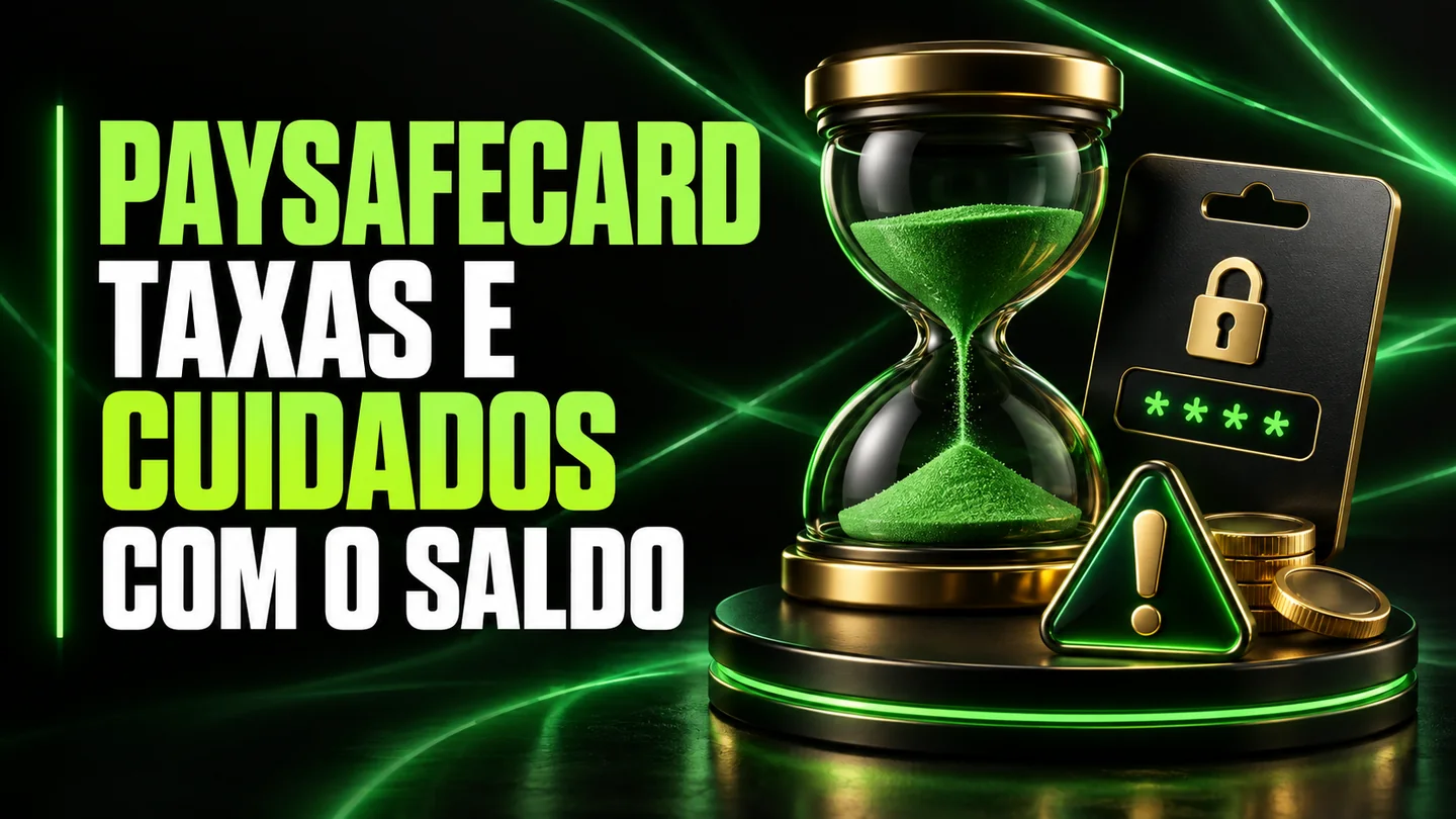 Códigos pré-pagos reunidos num único saldo na conta Paysafecard